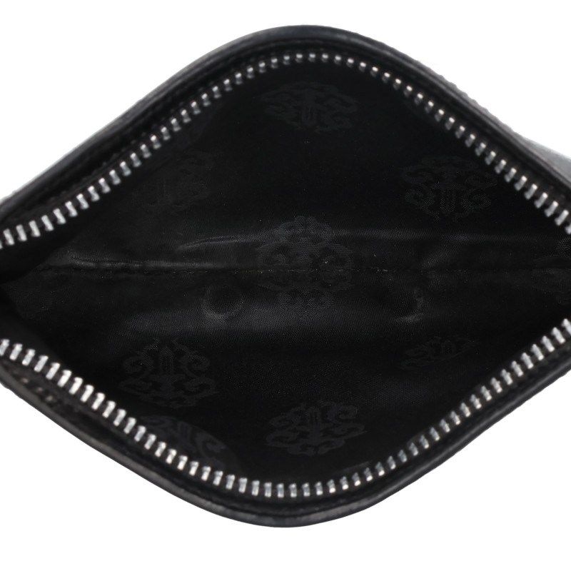 クロムハーツ チェンジパース #2ダガージップケース レザー ブラック クロムハーツ ZPR CHNG PURSE2/チェンジパース #2ダガージップコイン