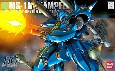 [중고] 프라모델 1/144 HGUC MS-18E 켐퍼 “기동전사 건담 0080: 워 인 더 포켓”