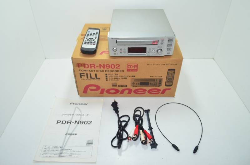 【送料無料】Pioneer パイオニア PDR-N902 CDレコーダー CD-R CD-RW リモコン付