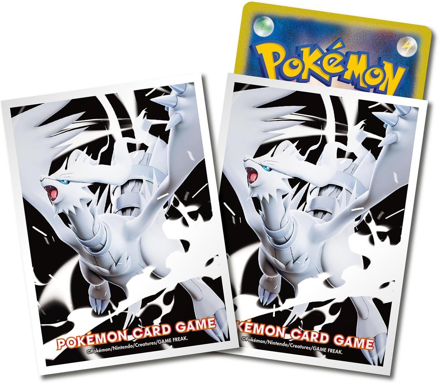 ※*読様 ポケモンカード デッキシールド ゼクロム レシラム 4点セット 4種類セット ゼクロム レシラム デッキケース デッキシールド ポケカ