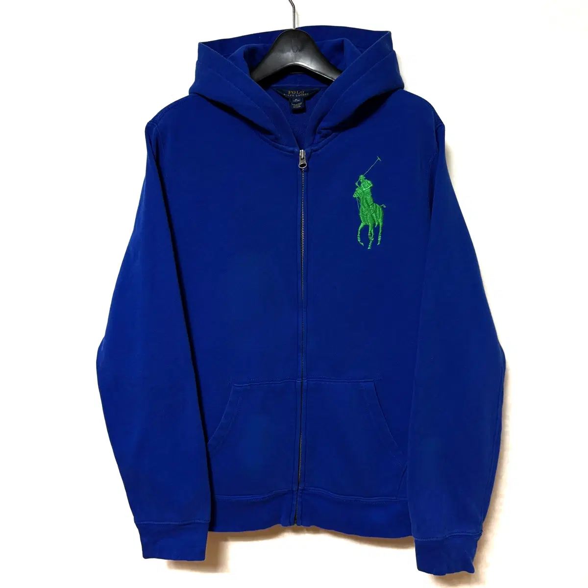 S 90 POLO RALPH LAUREN(ポロラルフローレン) ビックポニー ジップアップ ジャケット ブルー