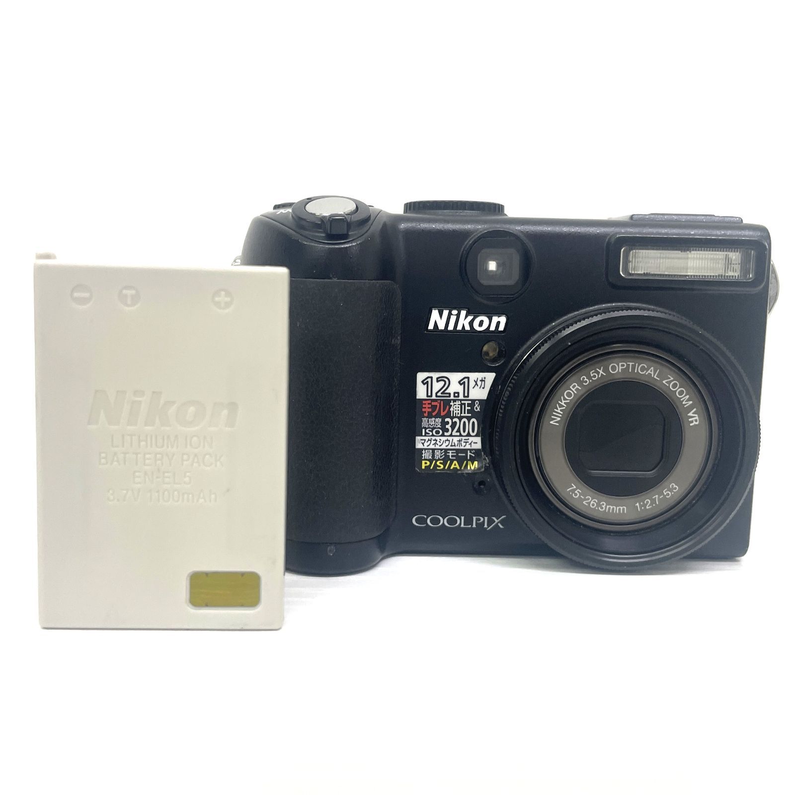 Nikon COOLPIX P5100 コンパクトデジタルカメラ　動作未確認 Nikon/ニコン COOLPIX/クールピクス P5100 コンパクトデジタルカメラ