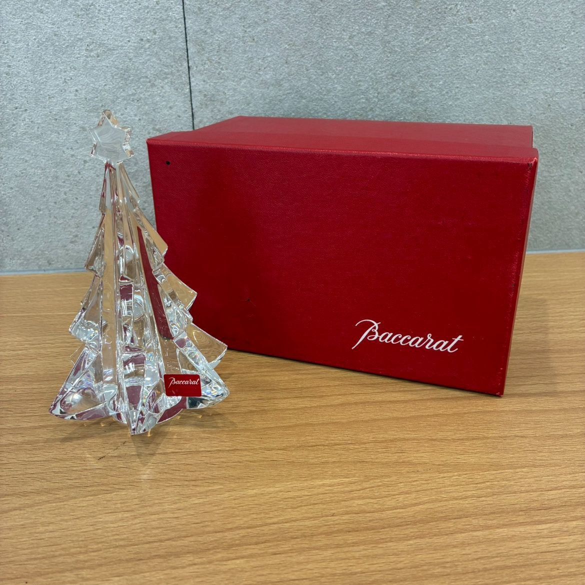 バカラ　クリスマスツリー ノエル　Baccarat　中古　KM082 14,256円