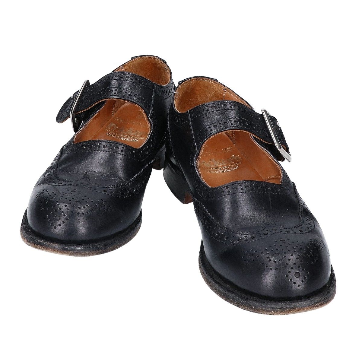 Tricker's トリッカーズ L6011 MARY JANE ウィングチップ レザー