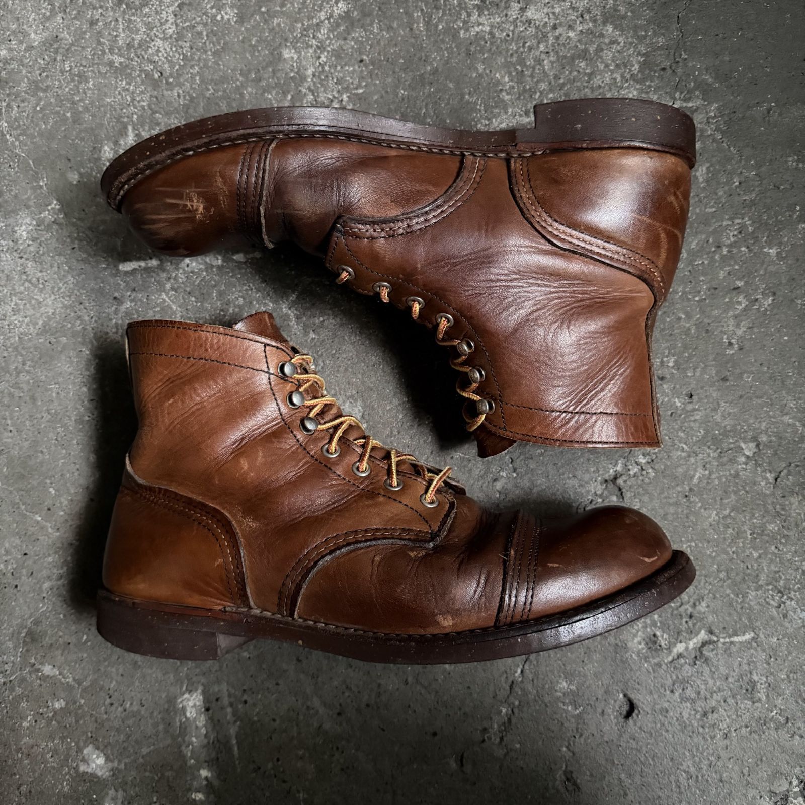 RED WING Iron Ranger 8111 2012年製 ダークブラウン US9.5 レッド 
