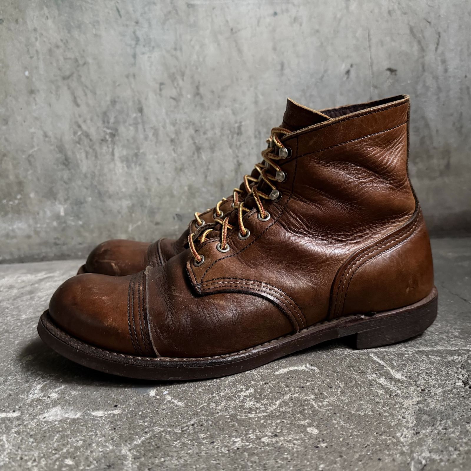 RED WING Iron Ranger 8111 2012年製 ダークブラウン US9.5 レッド 