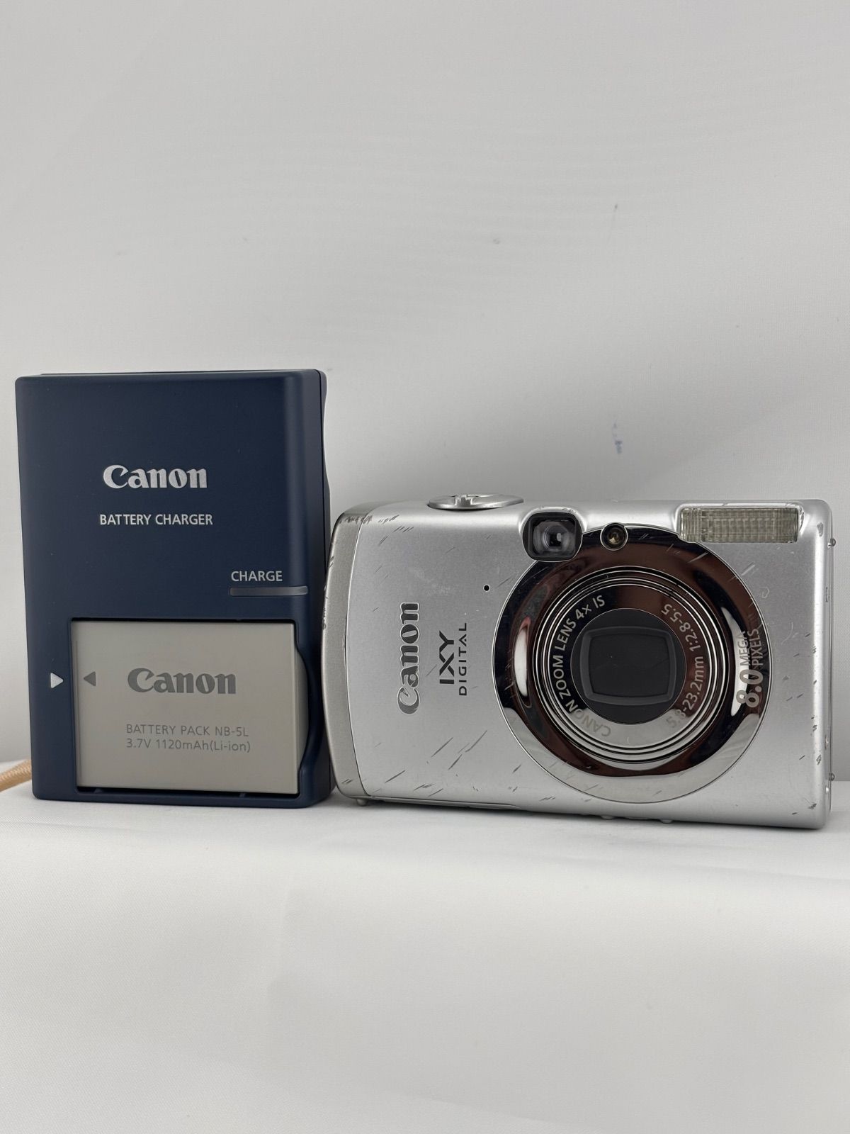 1567 [Operation Confirmed] Canon IXY DIGITAL 810 IS Silver Canon Ixy Compact Digital Camera
