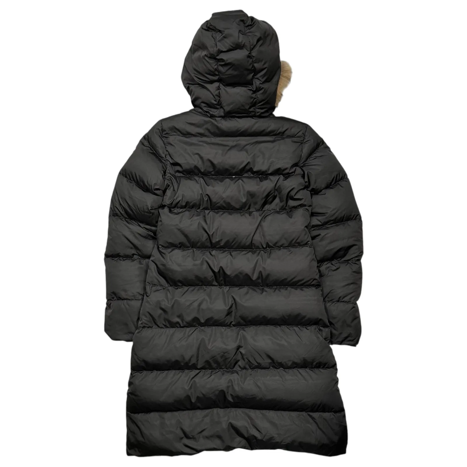MONCLER(モンクレール) MELINA Fur-Embellished Hooded Long Down Coat