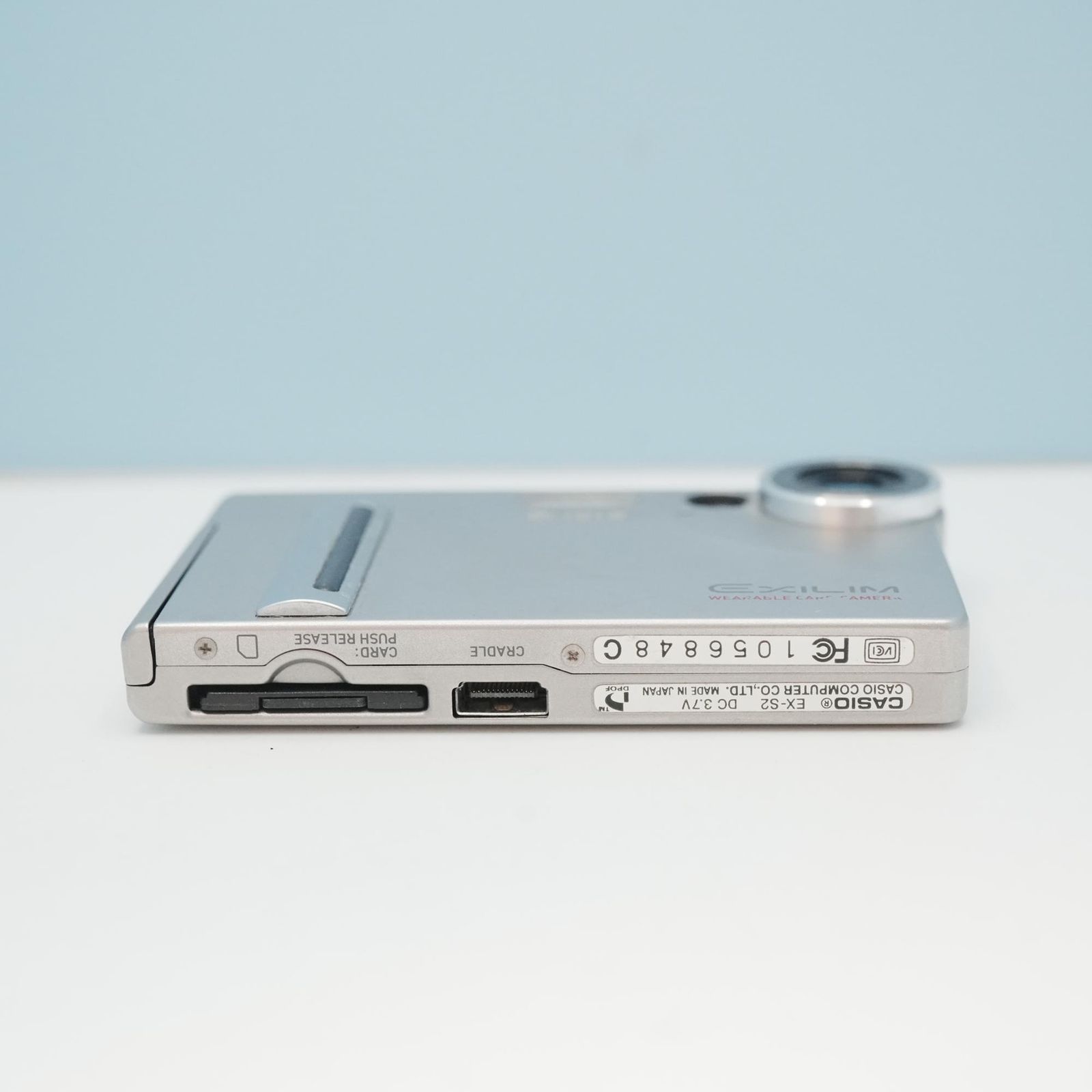 【動作確認済み】CASIO EXILIM EX-S2 CASIO EXILIM EX-S2 デジカメ 動作確認済み 整備品 スマホ転送OK フル