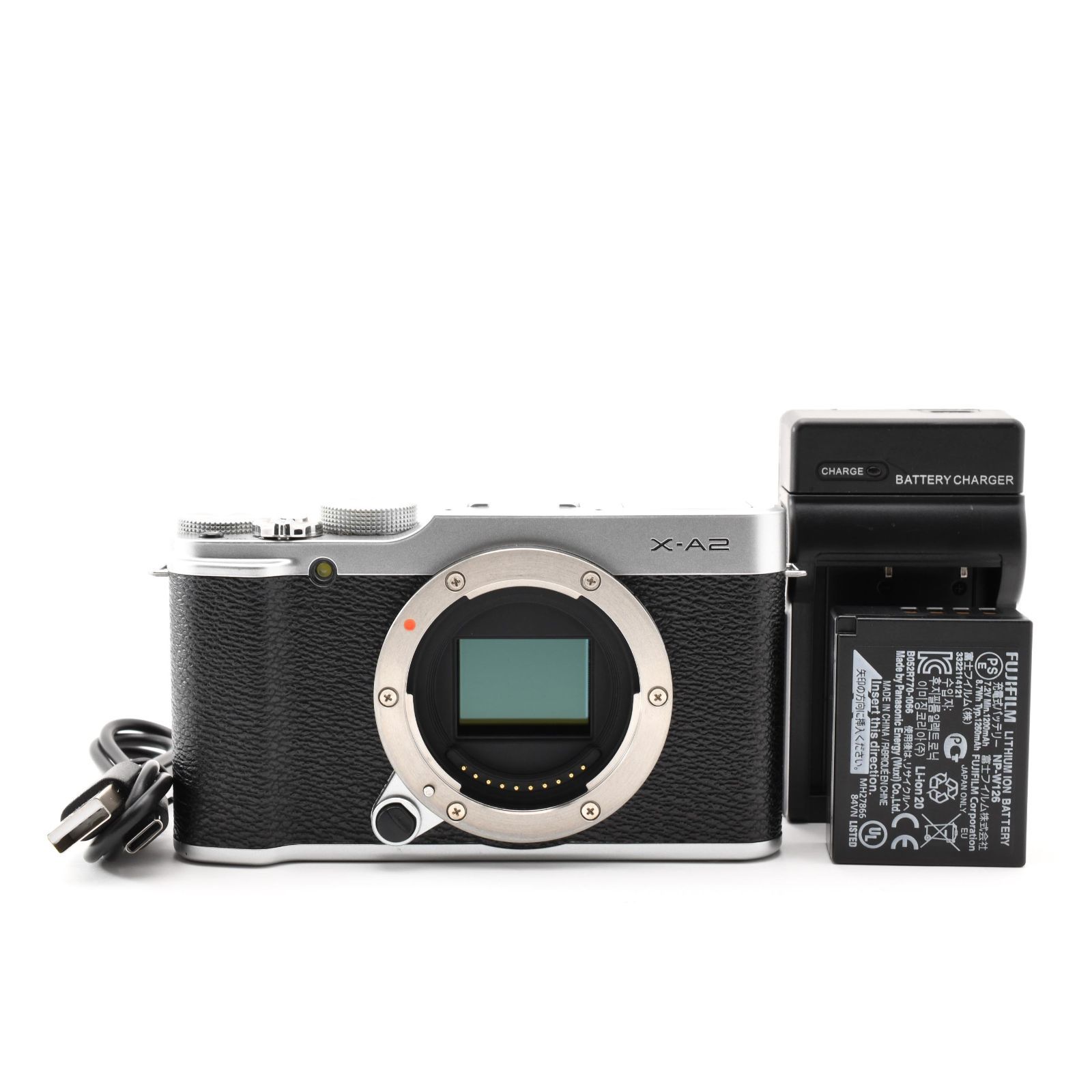 ■ 美品 ■ フジフィルム FUJIFILM X-A2 シルバー ボディX-A2S 31,720円
