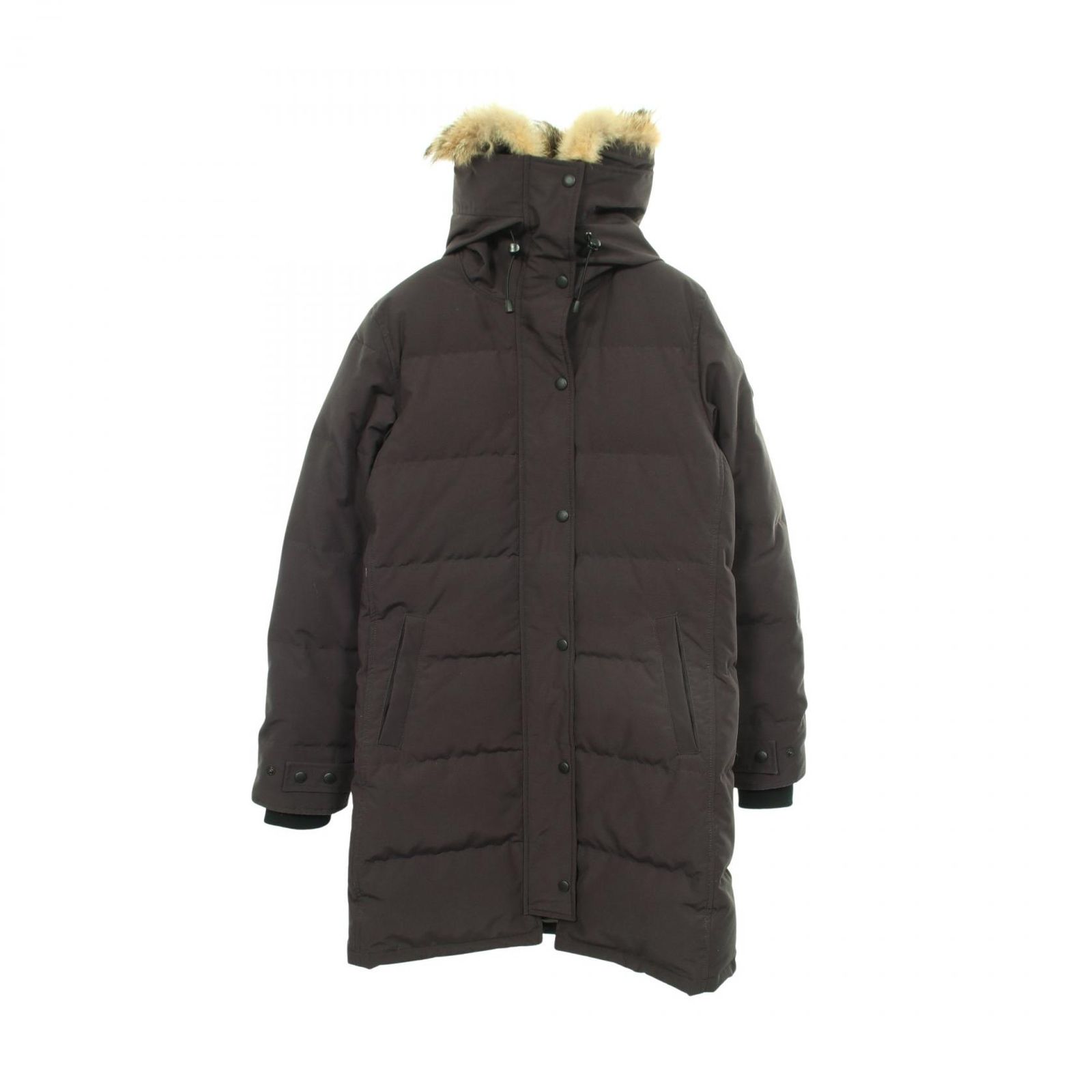 カナダグース CANADA GOOSE ダウンジャケット SHELBURNE PARKA BLACK LABEL シェルバーン パーカ フード付き 3802LB その他 ダウンコート レディース Used A
