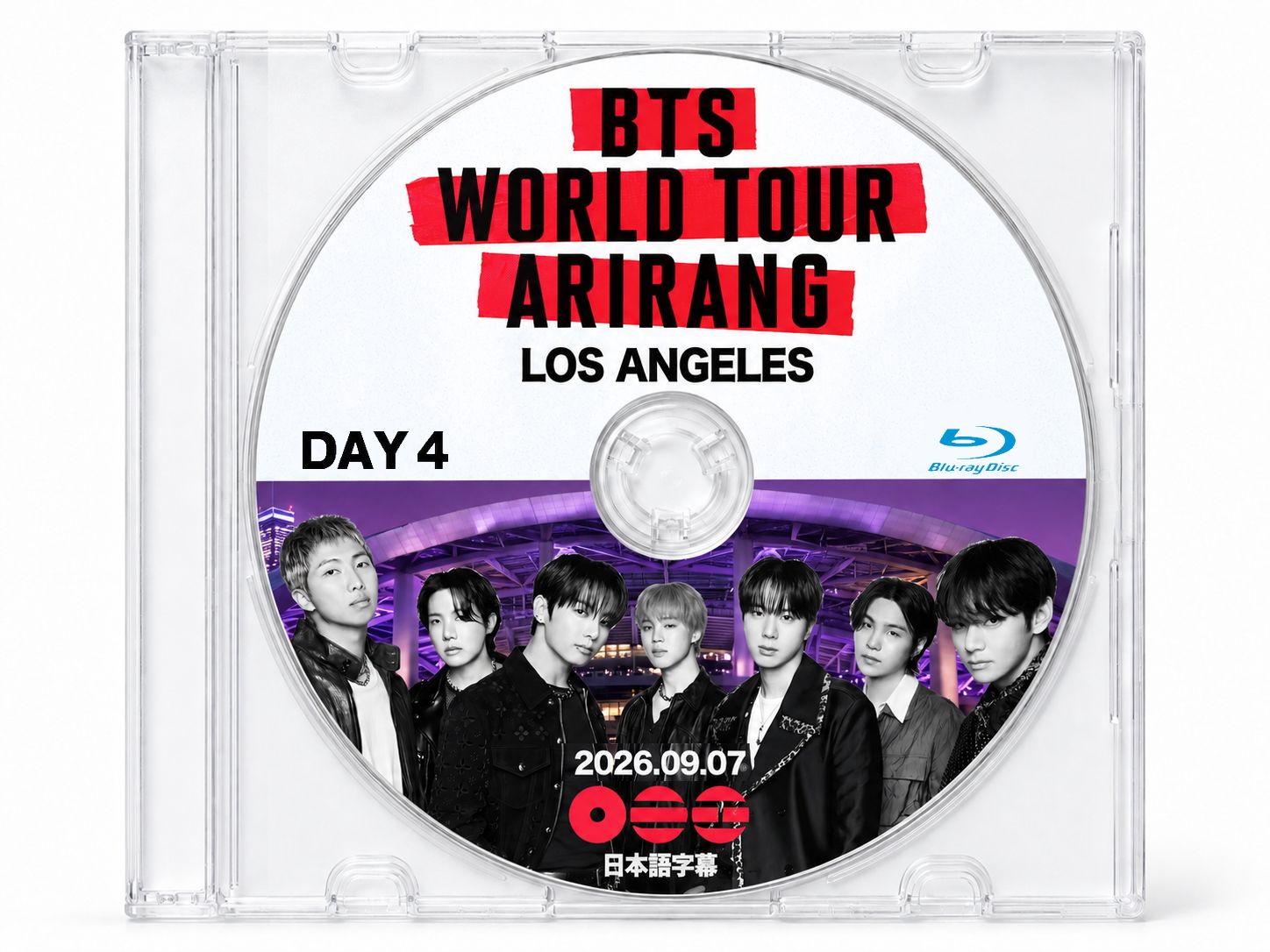 Blu-ray/ BTS WORLD TOUR 'ARIRANG' IN LOS ANGELES DAY4 (2026.09.07