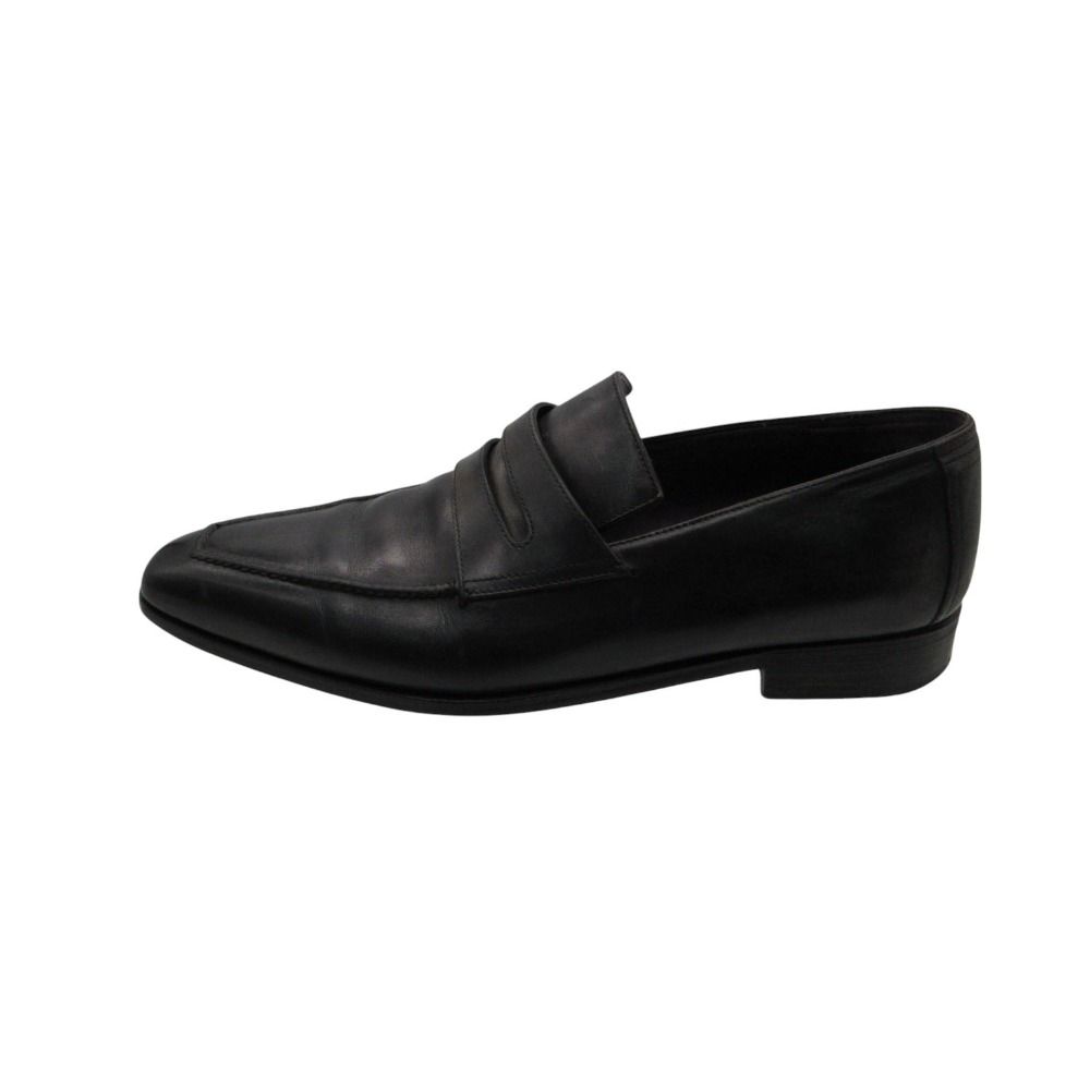 Berluti ベルルッティ ローファー アンディ デムジュール モカシン ドレス ビジネス スクエアトゥ レザー シューズ 革靴 ブラック 7.5 26cm メンズ 【中古】 100,000円