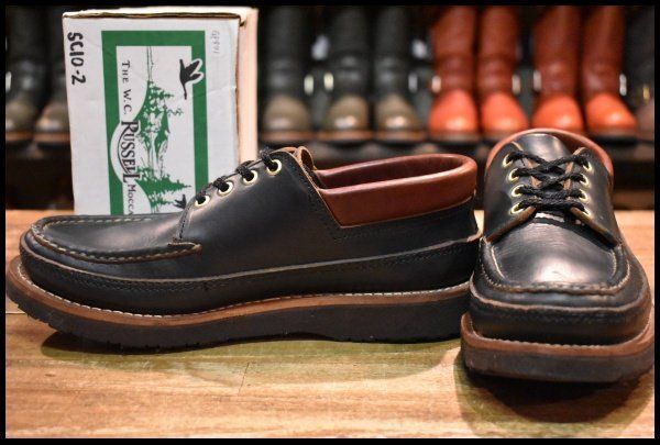 7.5E 箱付 良品】RUSSELL MOCCASIN ラッセルモカシン オックスフォード