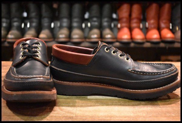 7.5E 箱付 良品】RUSSELL MOCCASIN ラッセルモカシン オックスフォード