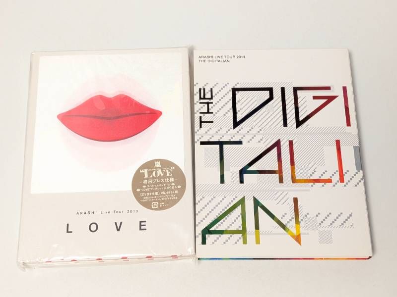 嵐 ライブDVD 2点セット LIVE TOUR 2013 LOVE 初回限定盤 / LIVE TOU