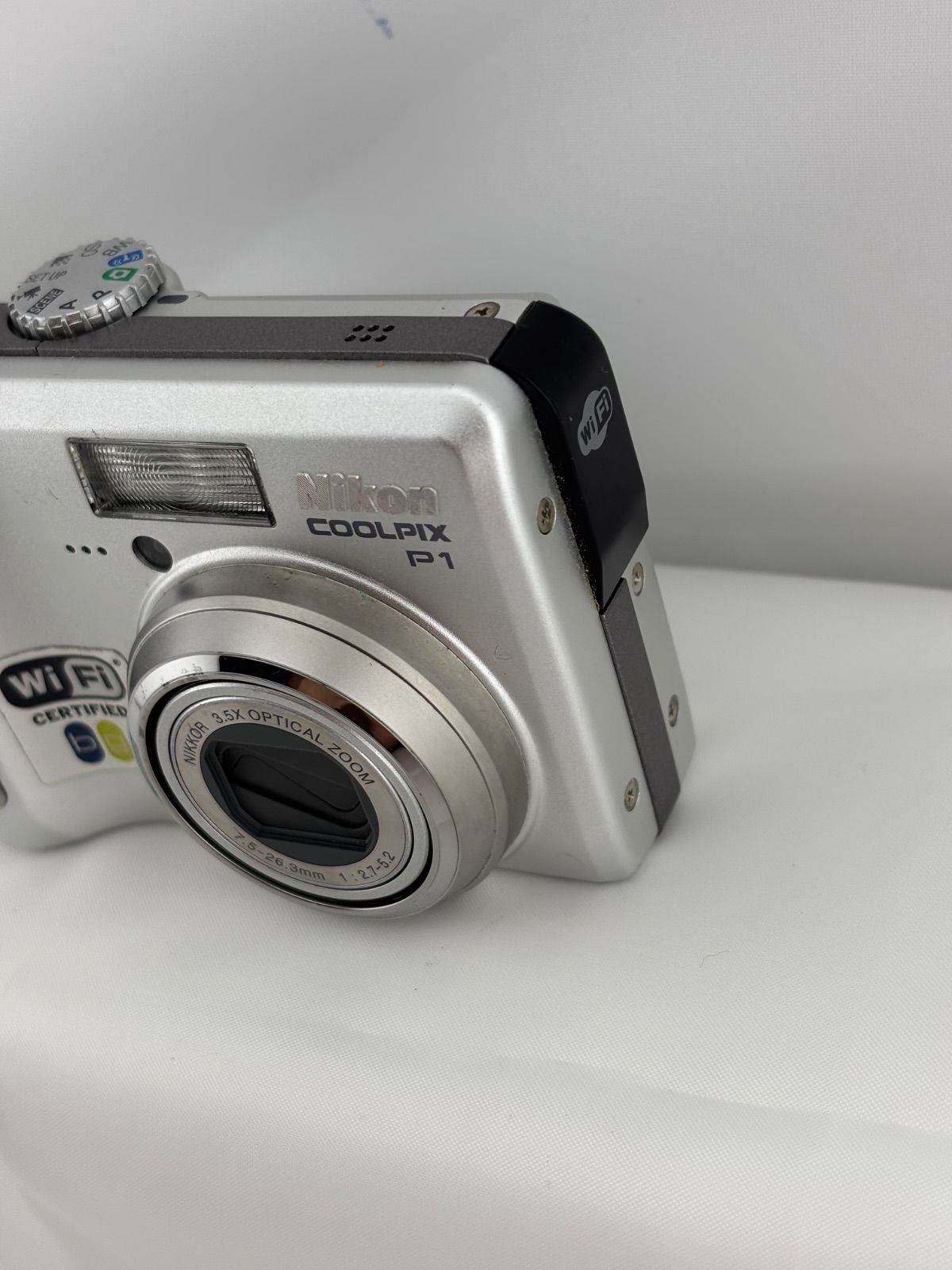 【動作確認済み】Nikon COOLPIX P1 クールピクス 2507【動作確認済み】 Nikon COOLPIX P1 シルバー ニコン クールピクス