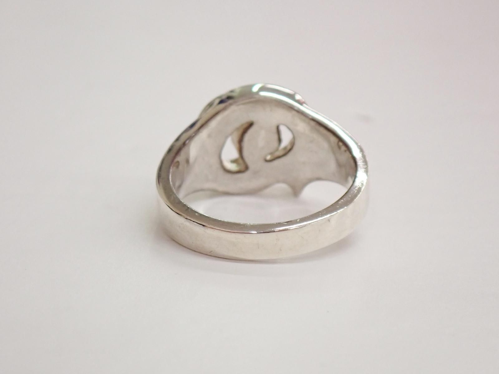 ☆10439☆DAIRIKU ダイリク D Silver Ring ディー シルバー リング 16