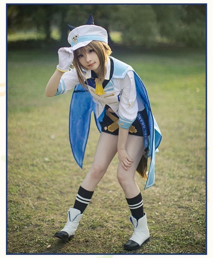 新品 CGCOS ウマ娘　シュヴァルグラン　コスプレ衣装(ウィッグ・靴対応)