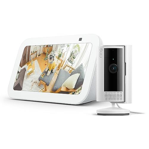 【セット買い】Echo Show 5 (第3世代) グレーシャーホワイト + Ring Indoor Cam (第2世代) ホワイト ba40055b 21,929円