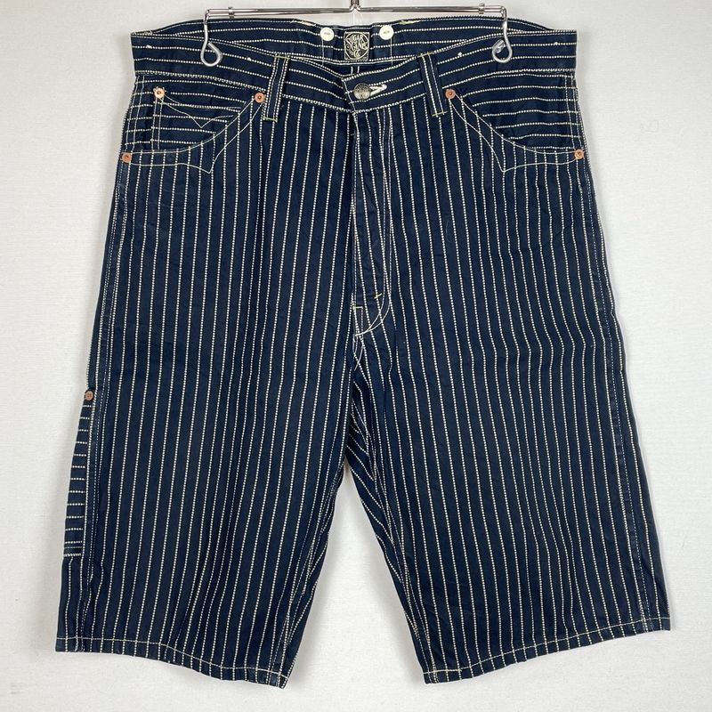 【中古品】 SUGARCANE シュガーケーン WABASH STRIPE PANTS LOT054 ウォバッシュ ストライプ パンツ ボトムス 短パン 【156-260913-sa-17-teih】 10,934円