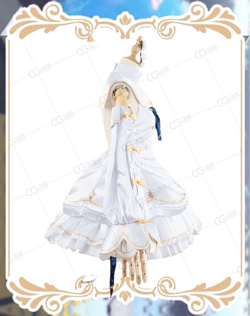 新品 CGCOS ブルーアーカイブ　百合園セイア　コスプレ衣装(ウィッグ・靴対応)