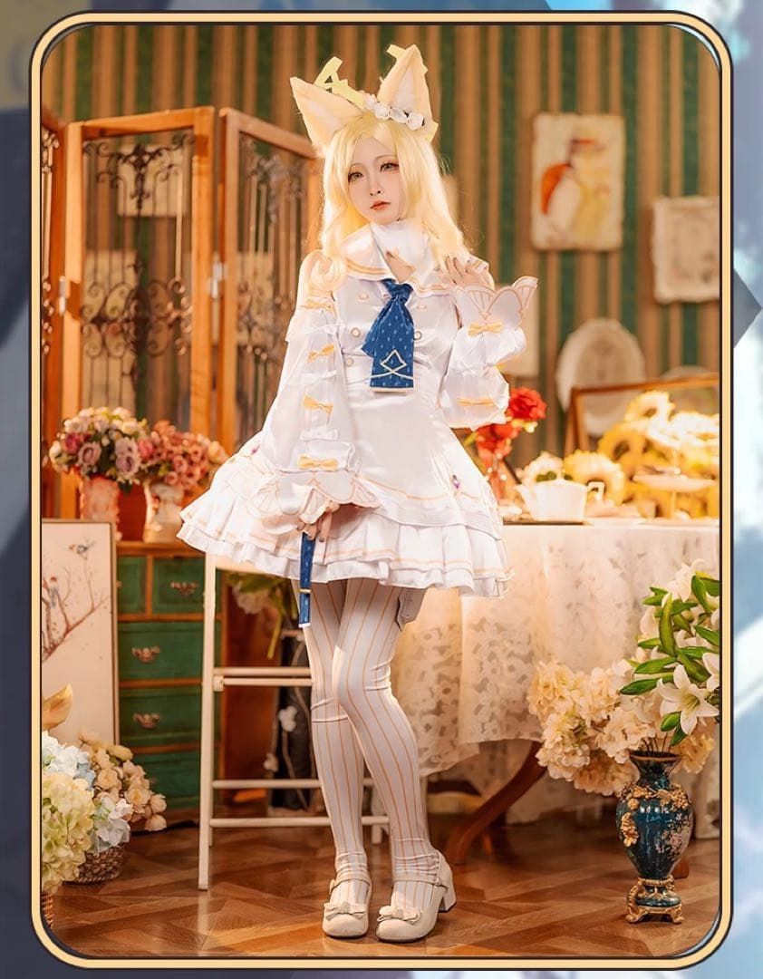 新品 CGCOS ブルーアーカイブ　百合園セイア　コスプレ衣装(ウィッグ・靴対応)