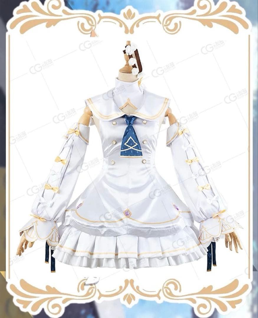 新品 CGCOS ブルーアーカイブ　百合園セイア　コスプレ衣装(ウィッグ・靴対応)