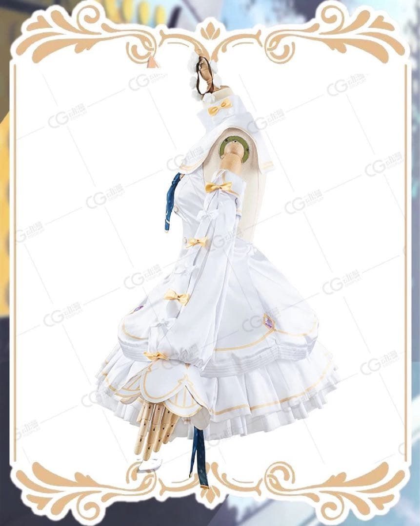 新品 CGCOS ブルーアーカイブ　百合園セイア　コスプレ衣装(ウィッグ・靴対応)