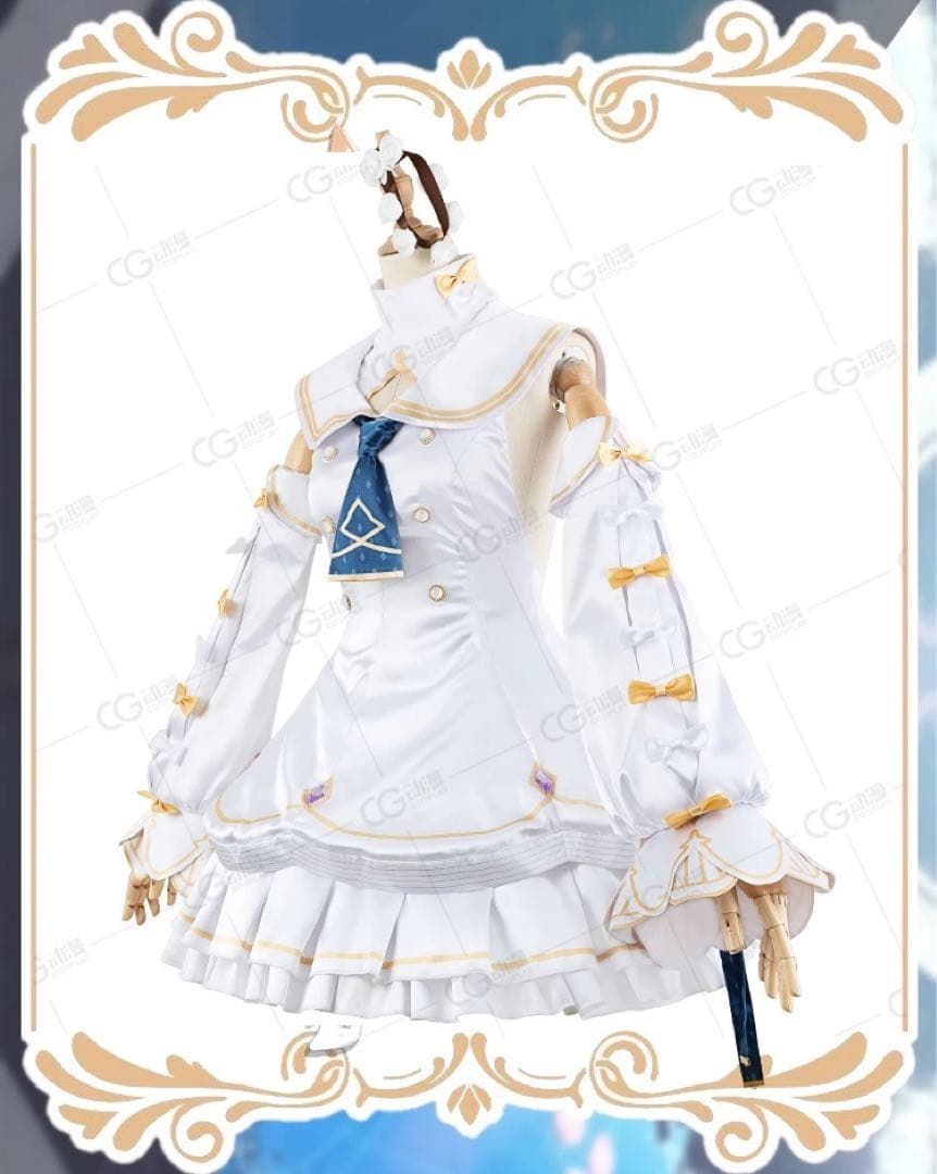 新品 CGCOS ブルーアーカイブ　百合園セイア　コスプレ衣装(ウィッグ・靴対応)