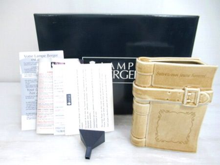 ランプベルジェ LAMPE BERGER アロマランプ Suivez moi jeune homme 5647 シャンタルトーマス Chantal Thomass ロート付 美品中古■
