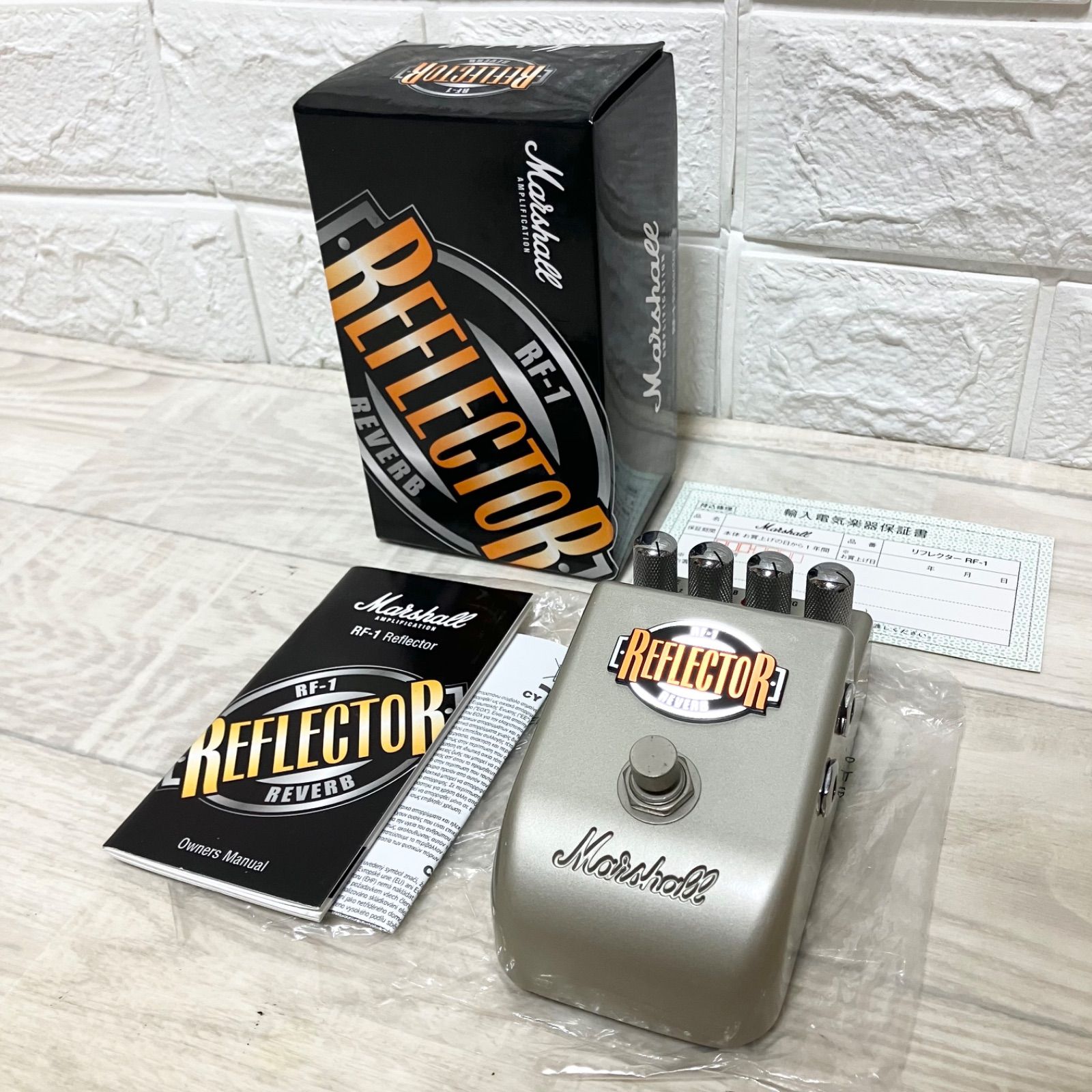 美品】マーシャル リフレクター Marshall RF-1 Reflector リバーブ 箱