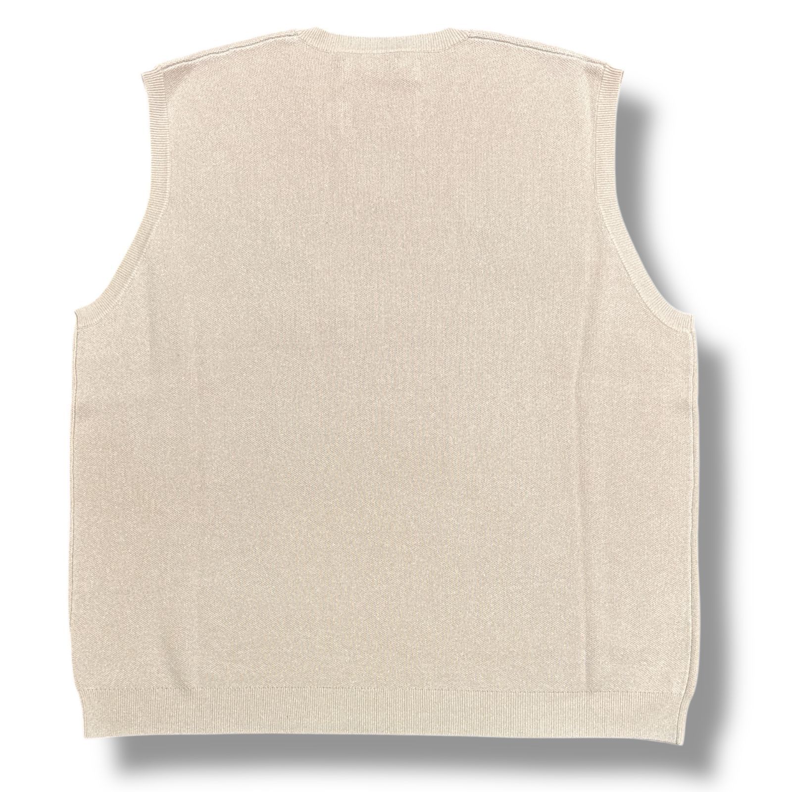参考上代38500円 未使用品 DAIRIKU 23AW K 10 Lame Knit Vest パッチ 
