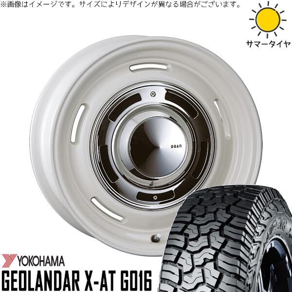 スズキ ジムニー JB64 JB23 JA22 JA12 215/70R16 サマータイヤ ホイール 4本セット | ヨコハマタイヤ ジオランダー X-A/T G016 × クリムソン ディーン クロスカントリー 16インチ 5.5J +20 5穴139.7