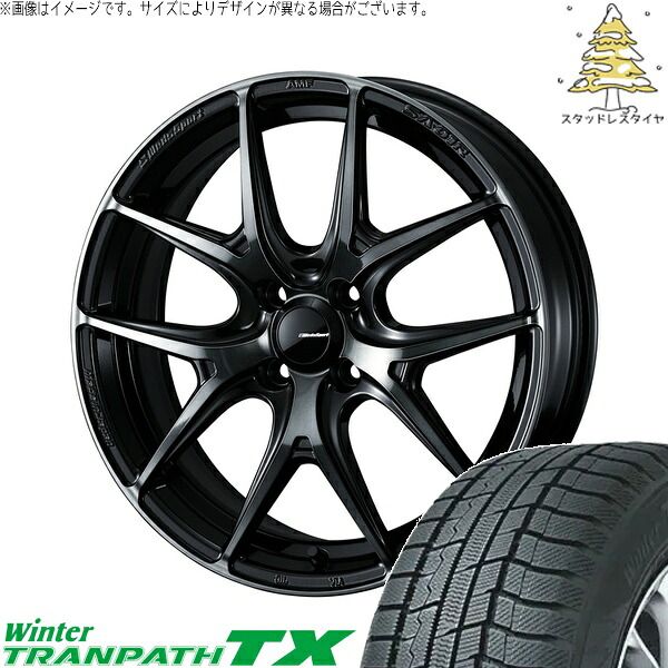 ライズ ロッキー ガソリン車 215/70R16 スタッドレスタイヤ ホイール 4本セット | トーヨータイヤ ウィンタートランパス TX × ウェッズ ウェッズスポーツ SA01R ウォースブラッククリアー 16インチ 6.5J +42 4穴100 100,312円