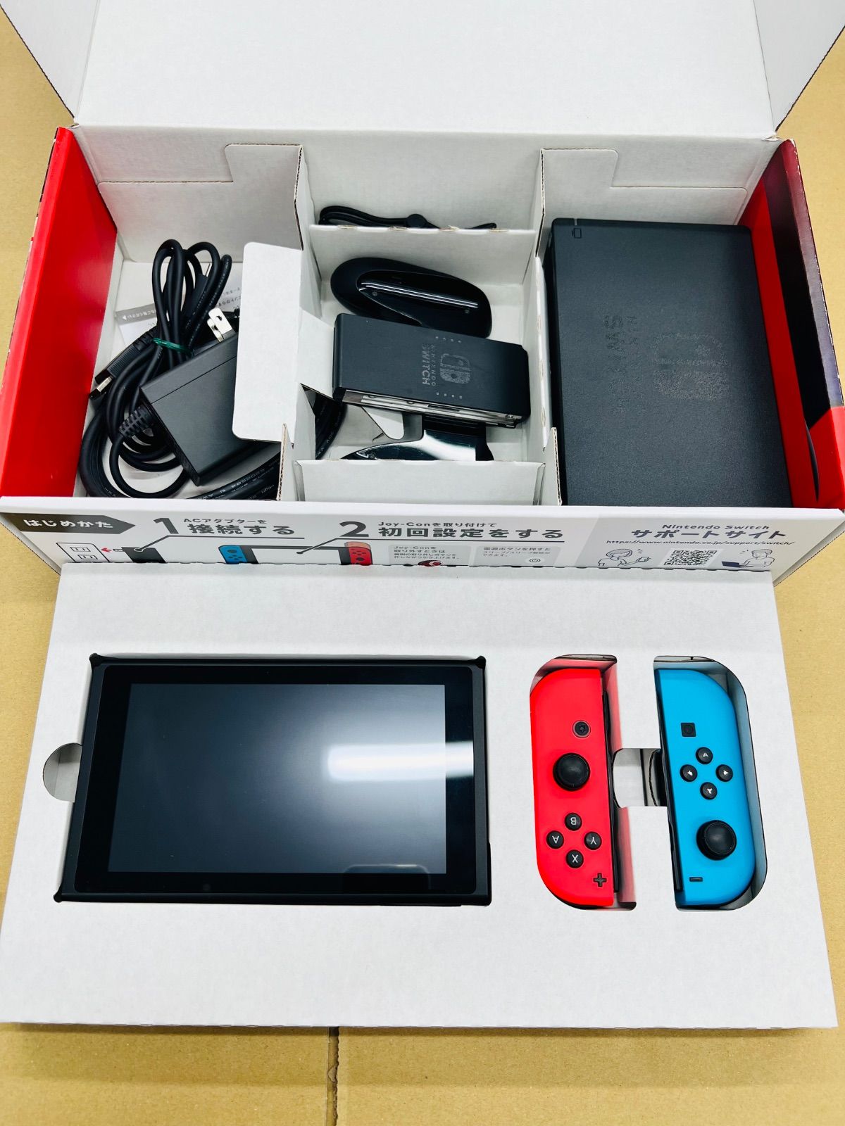 ゲーム機 任天堂 Nintendo Switch HAC-001-(01) 2021年製 フルセット