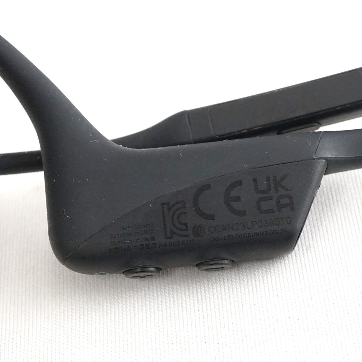 Shokz Open Comm2 C110 骨伝導イヤホン USED美品 SKZ-EP-000022 耳を塞 