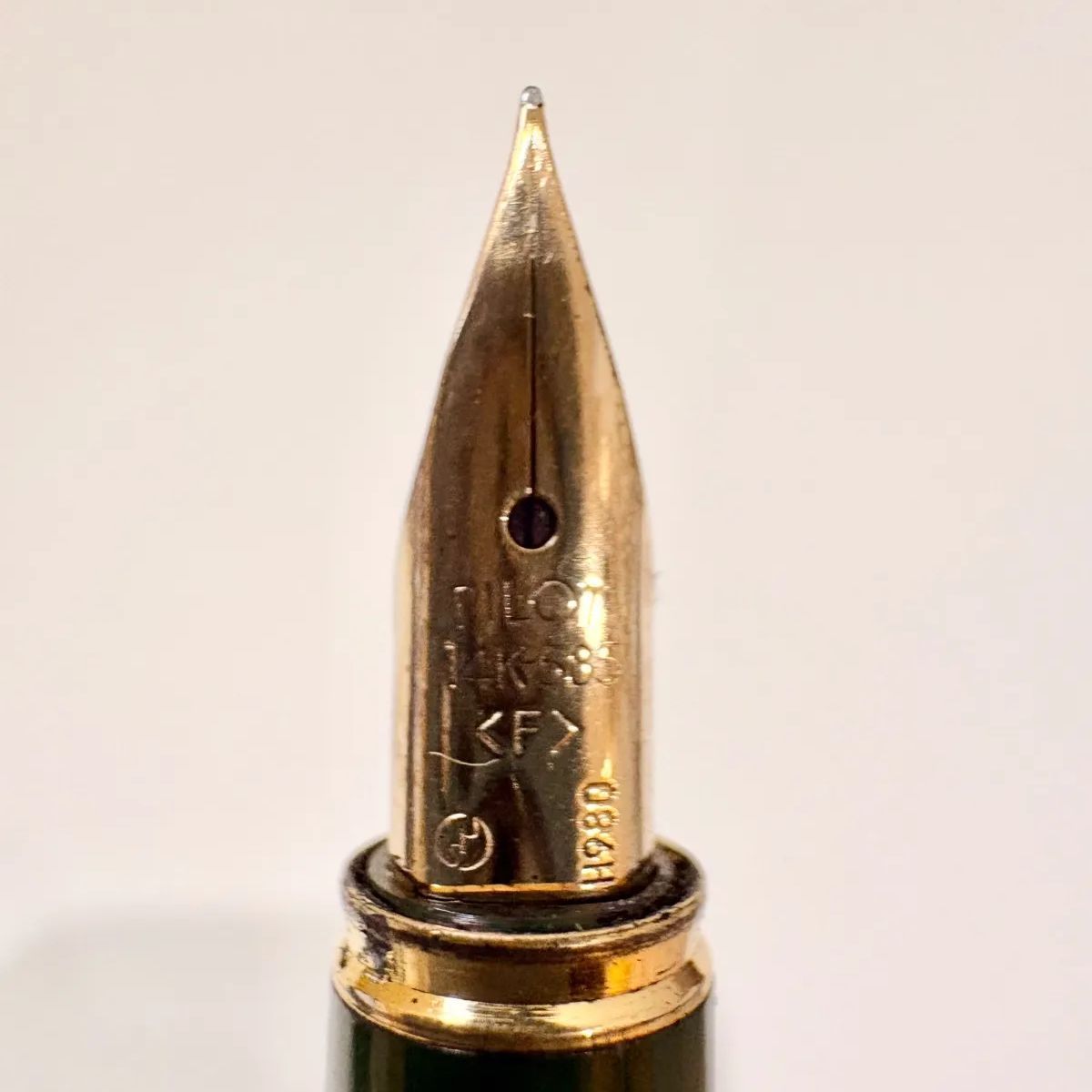 PILOT パイロット GRANCE グランセ 万年筆 マーブルグリーン【14K-585