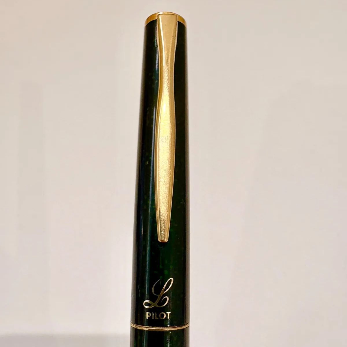 PILOT パイロット GRANCE グランセ 万年筆 マーブルグリーン【14K-585