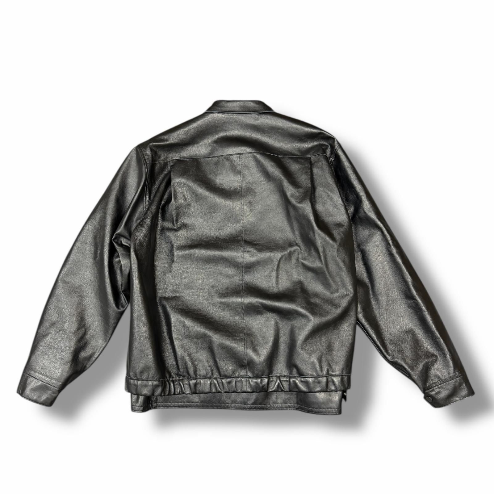 参考上代396000円 未使用 sacai 26SS Leather Blouson レザーブルゾン