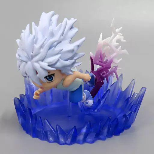 [Used] Trading Figure 2. Killua (Multi Tray) “HUNTER × HUNTER DeSQ DESKTOP HUNTER 3”