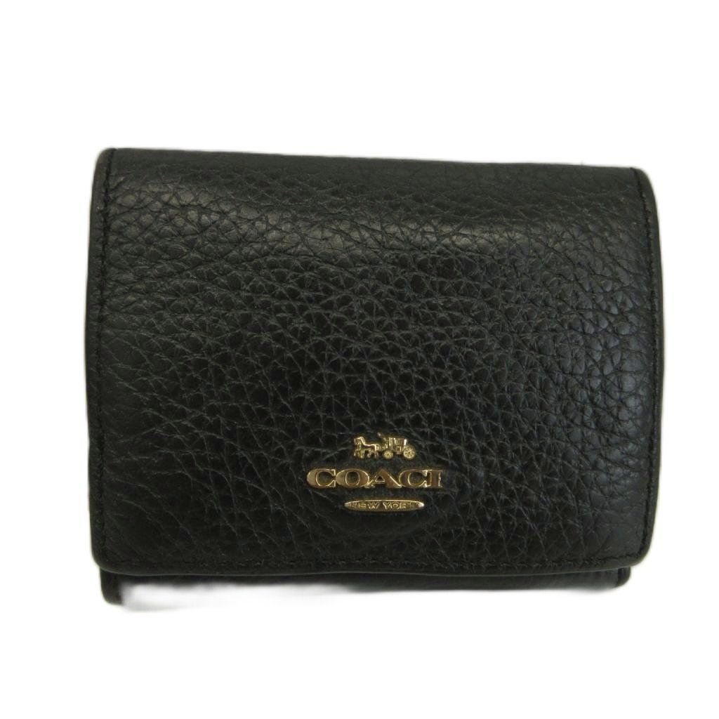 コーチ COACH オリガミ スモール トライフォールド ウォレット 財布 三
