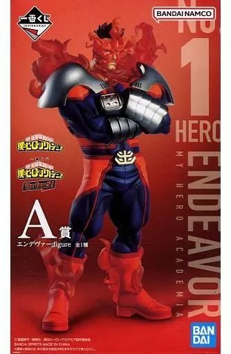 【中古】フィギュア エンデヴァー ;figure 「一番くじ 僕のヒーローアカデミア The Top 5!」 A賞 フィギュア