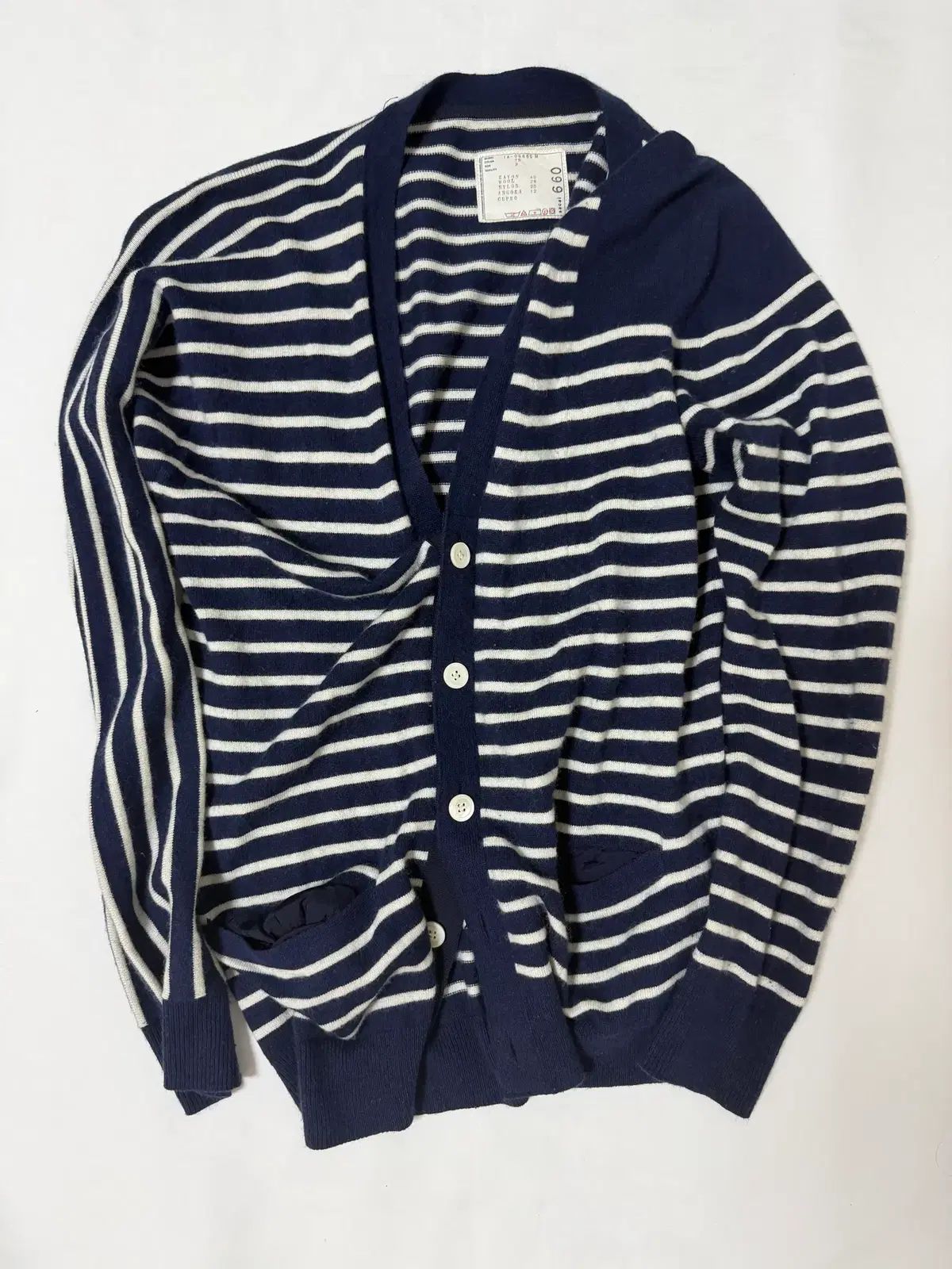 サカイ(Sacai) ストライプ カーディガン(2) 27,941円