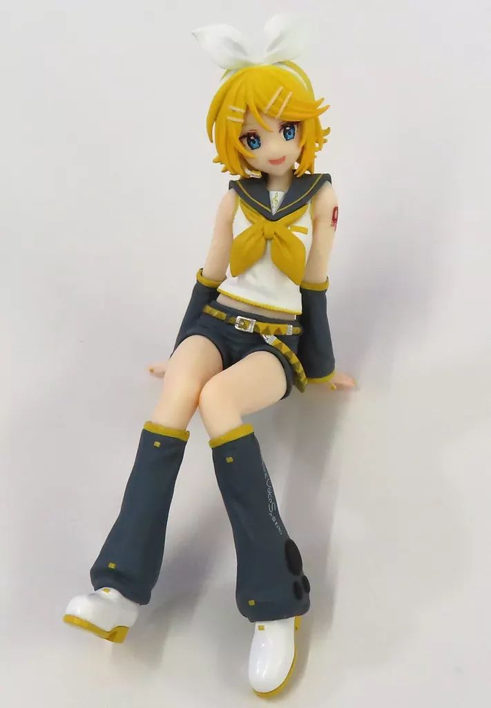 中古】フィギュア 鏡音リン 「フリューくじ 初音ミク ぬーどる