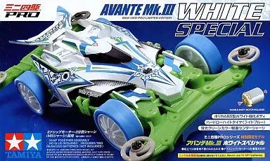 [중고] 프라모델 1/32 아반떼 Mk.III 화이트 스페셜 [미니 4WD PRO 시리즈 스페셜 리미티드 에디션]