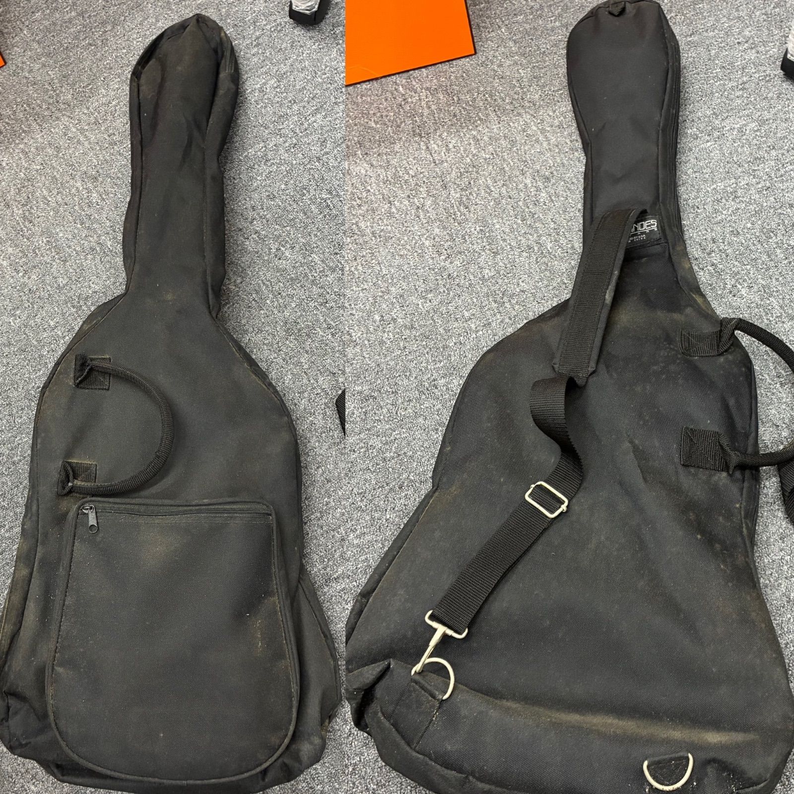 fermandes fgr-400 エレキギター　ソフトケース　中古品 FERNANDES フェルナンデス FGZ-400 エレキギター ケース（傷みあり