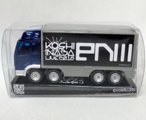 中古】ミニカー 稲葉浩志 ツアートラック(ブルー×グレー) 「Koshi