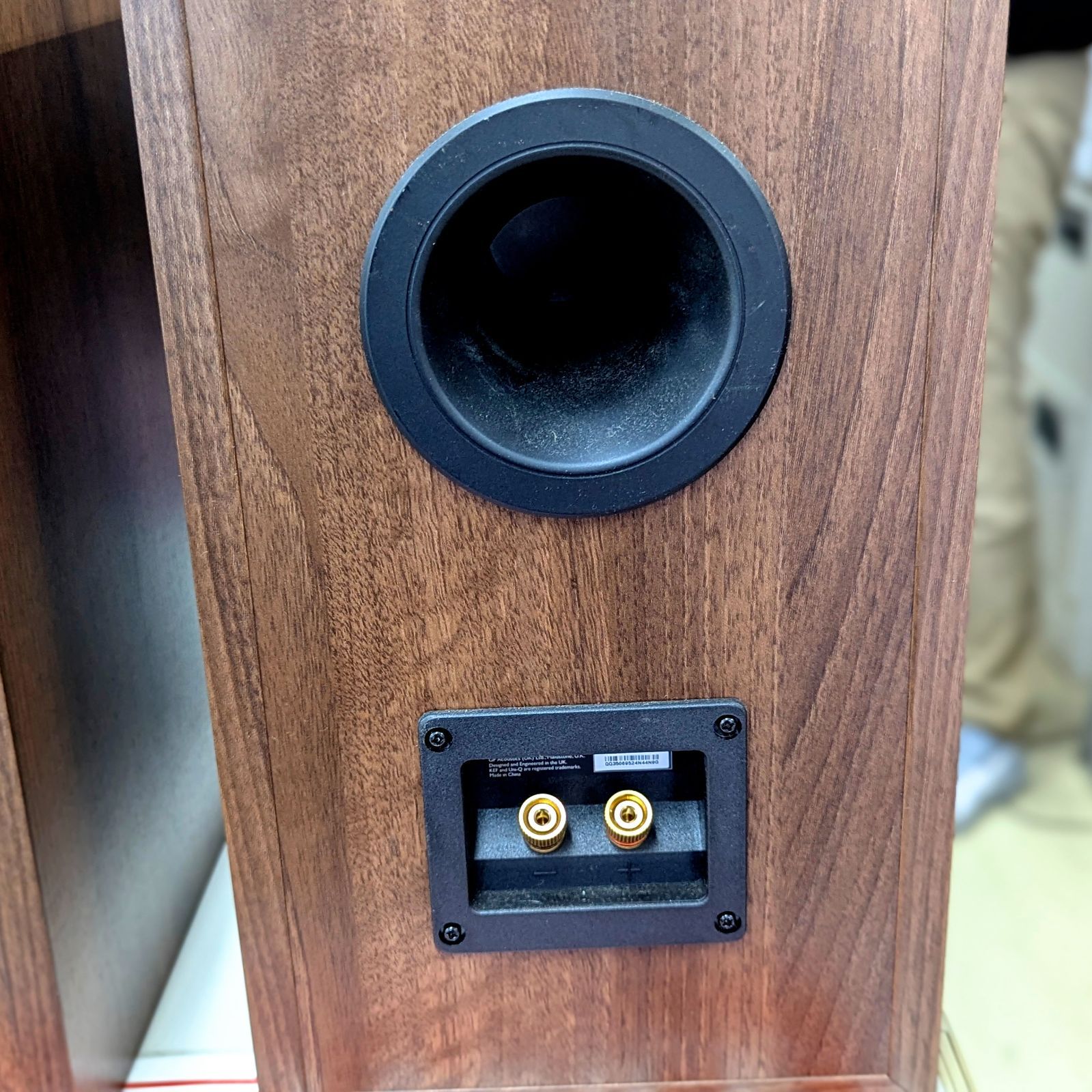 KEF Q350 ブックシェルフスピーカー（ペア、ブラック） Q350B KEF Q350