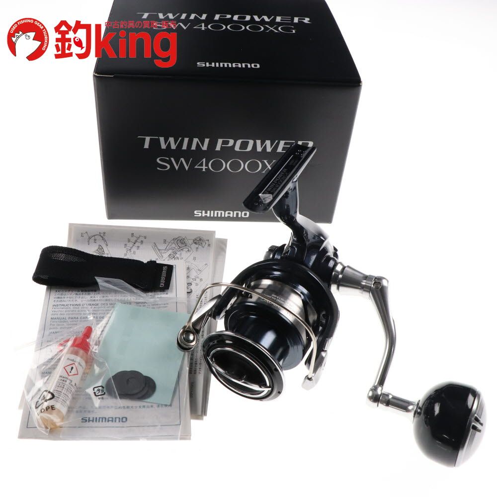 【中古/極上品】 シマノ 21 ツインパワー SW 4000XG /SJ045M ロッド リール ルアー 中古 30,713円